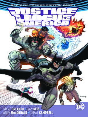 cover image of Justice League of America (2016): The Rebirth, Book 1
